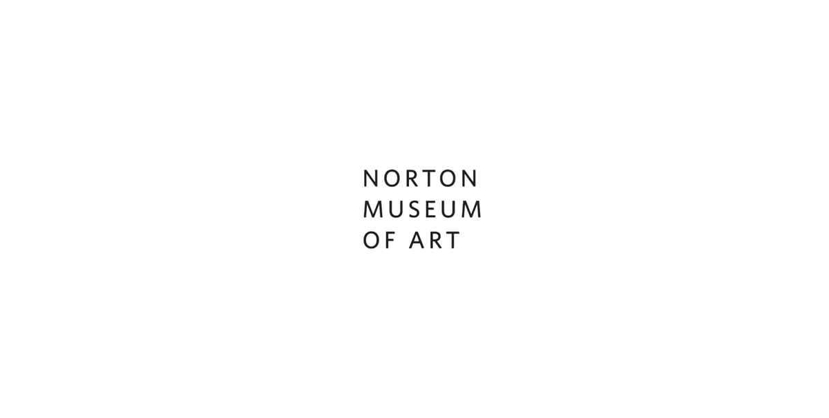 Norton Museum of Art 80th celebration animation graphics design.